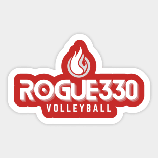 Rogue 330 Logo in White Sticker